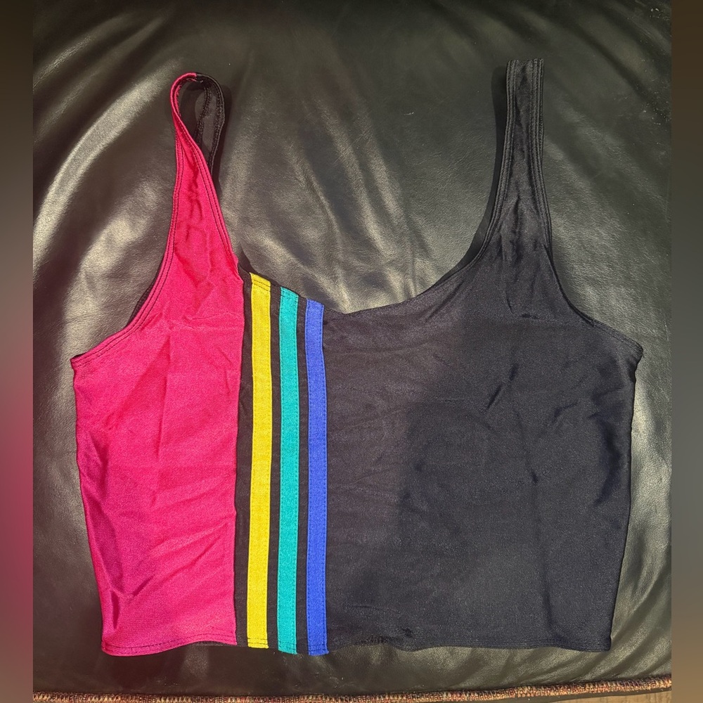 Vintage Adidas top/swim top